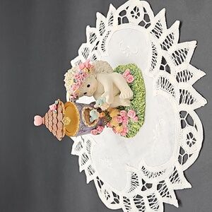 Dreamsicle "Dusty Rose Birdhouse" 2000 Trinket Box